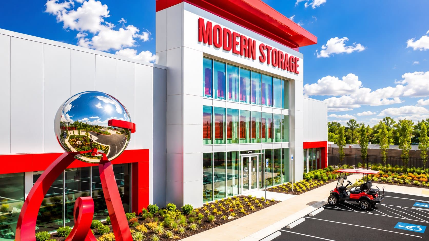 Modern Storage® Springdale facility — closest self-storage option for Fayetteville, AR residents, University of Arkansas students, and Northwest Arkansas Mall area customers